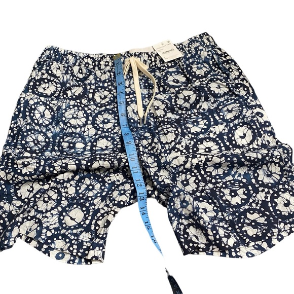 Corridor NYC Drawstring Shorts Mens Unisex Size S Blue Navy Cotton Drawcord NEW - Picture 10 of 12